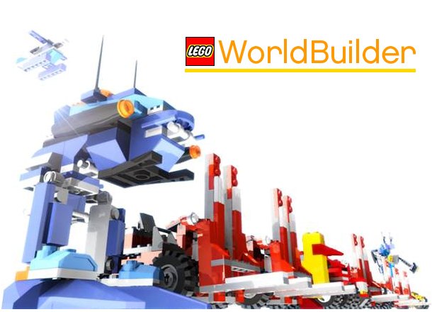 The title screen of LEGO World Builder